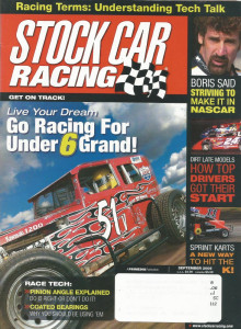 STOCK CAR RACING 2005 SEPT - Cooling, Pinion, Timing, Breathing, Sprint Karts